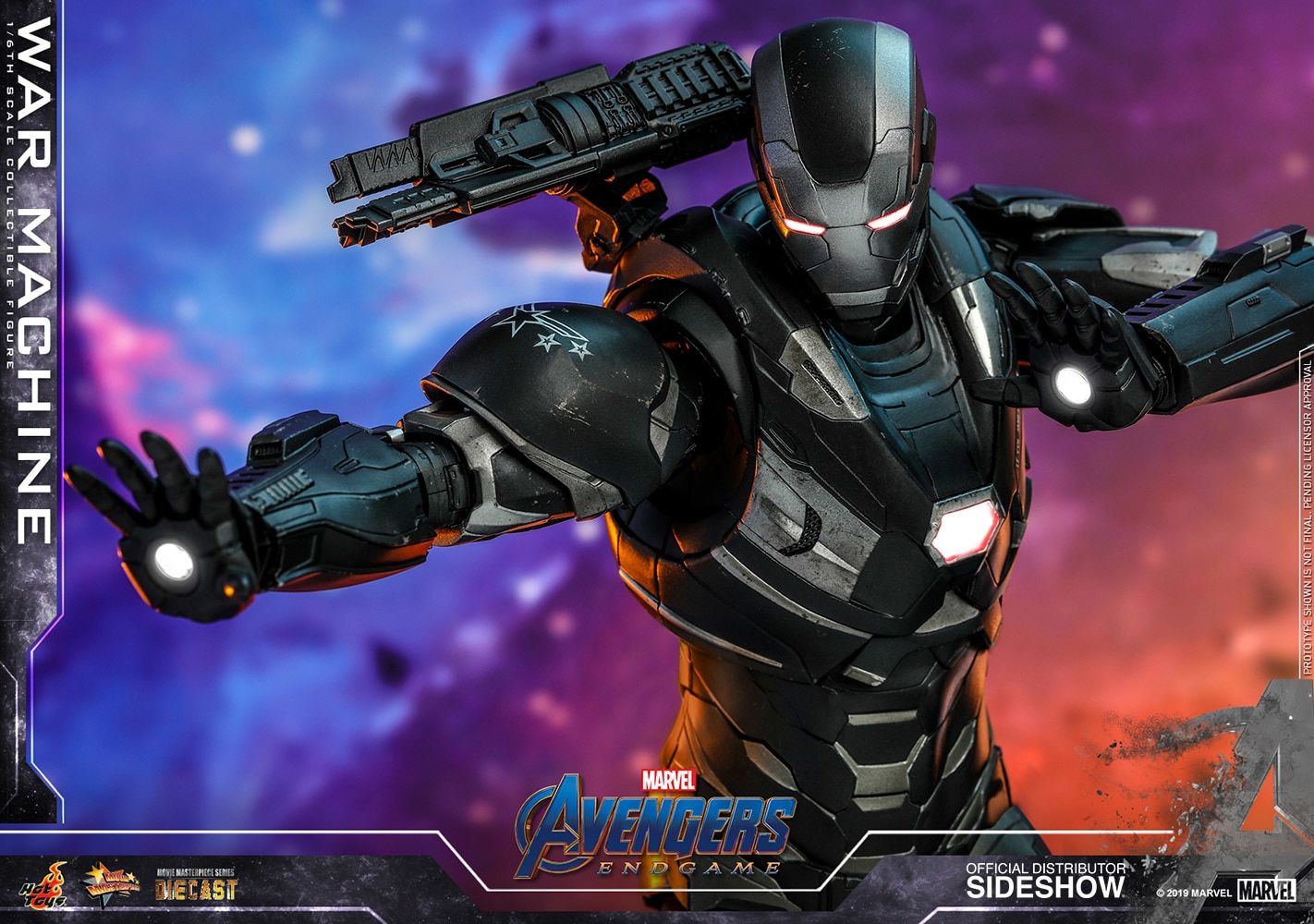 Foto 6 pulgar | War Machine Avengers Endgame Hot Toys