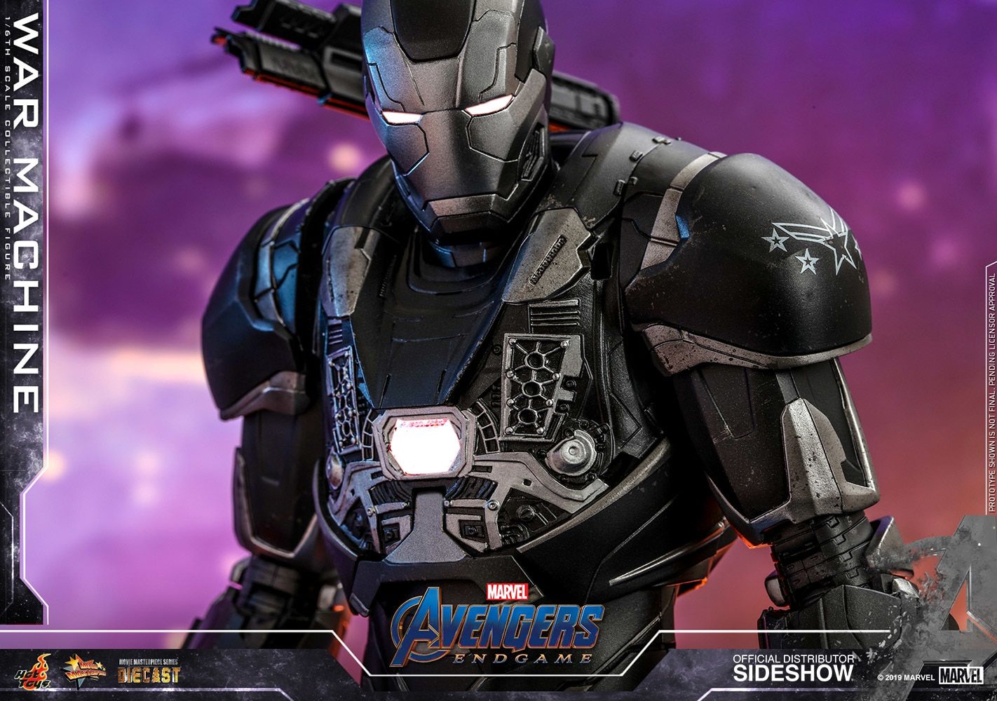 Foto 7 pulgar | War Machine Avengers Endgame Hot Toys