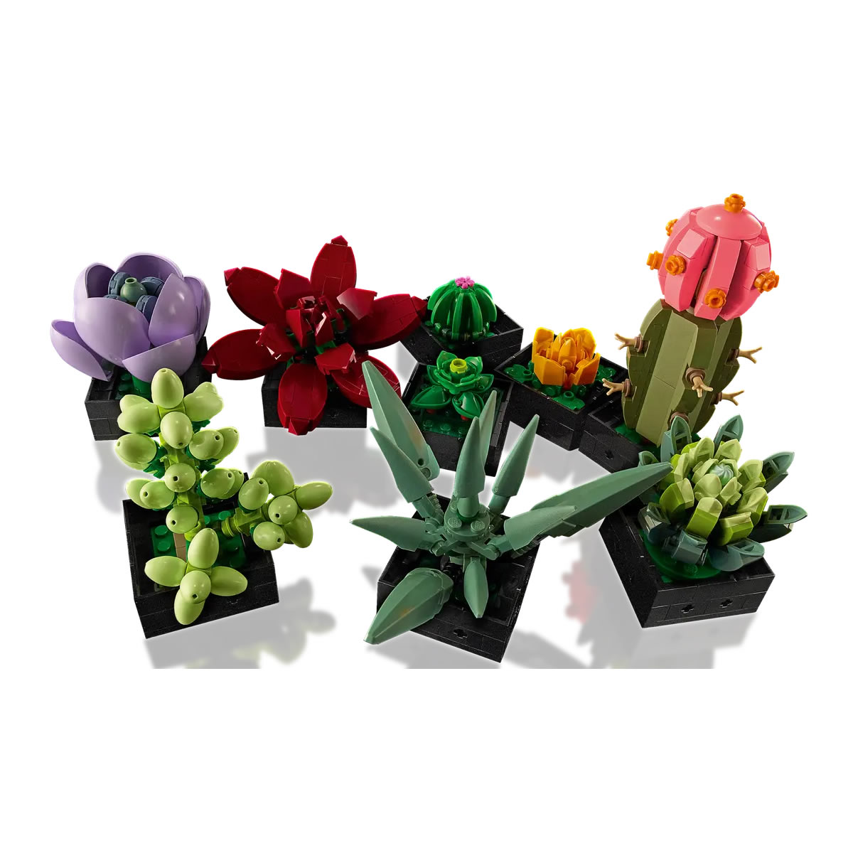 Foto 3 pulgar | Set De Construcción Lego Botanical Collection Succulents 10309