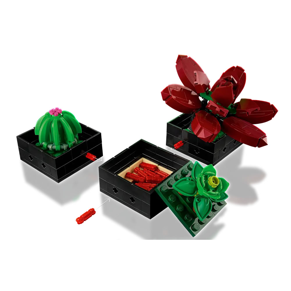 Foto 3 | Set De Construcción Lego Botanical Collection Succulents 10309