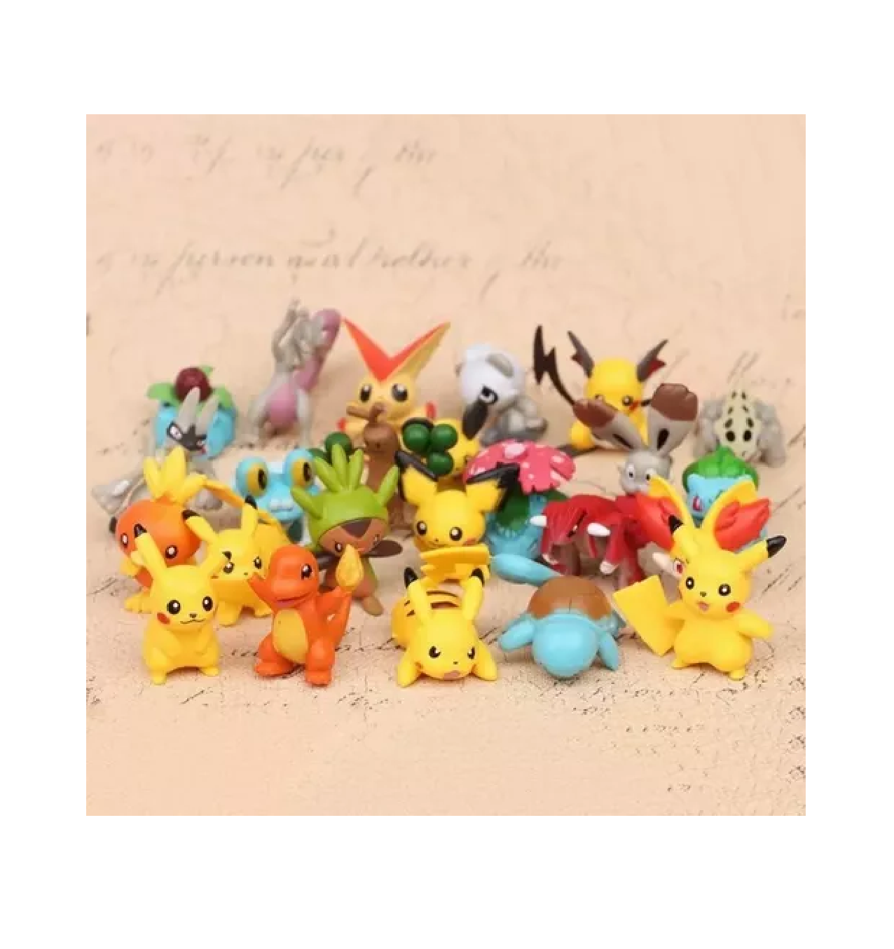 Foto 5 pulgar | Conjunto De Figuras De Acción Pequeñas De Pokémon 144 Piezas