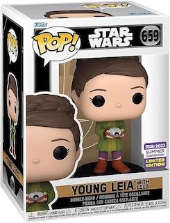 Foto 1 | Funko Pop Young Leia Con Lola Summer Convention Funko 3023 659 Star Wars Movies