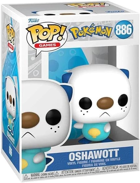 Funko Pop Oshawot  866  Pokemon  Games