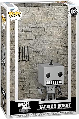 Foto 4 pulgar | Funko Pop Art Cover Brandalised - Robot por Banksy 02