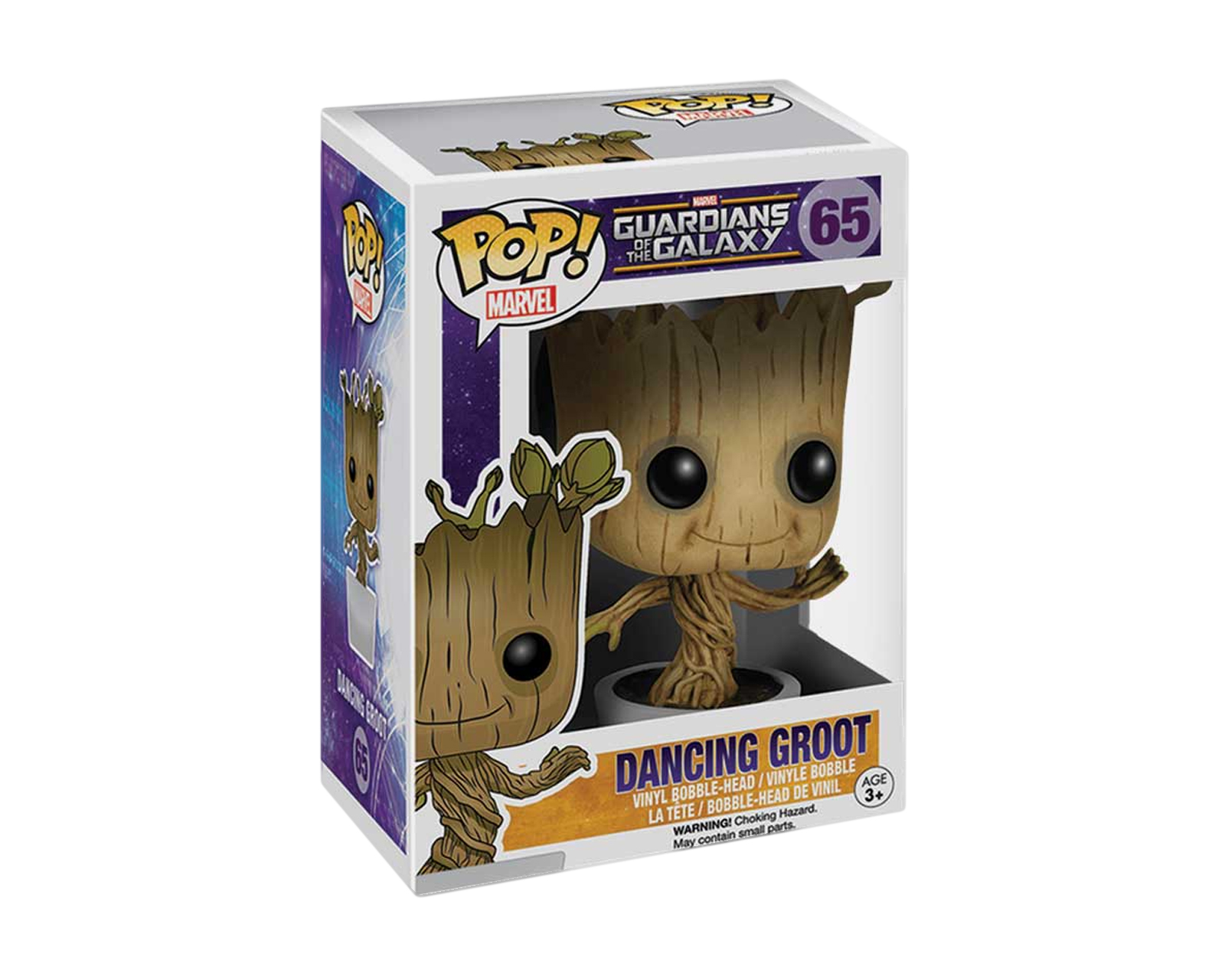 Foto 3 pulgar | Funko Pop Dacing Groot  65 Guardianes De La Galaxia  Marvel Movies