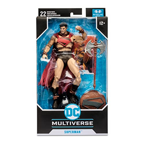 Foto 6 pulgar | Figura de acción de Superman de DC Multiverse de McFarlane