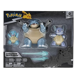 Foto 2 | Venta Internacional- Paquete Pokémon Select Evolution Squirtle/ Wartortle/ Blastoise 3 Piezas