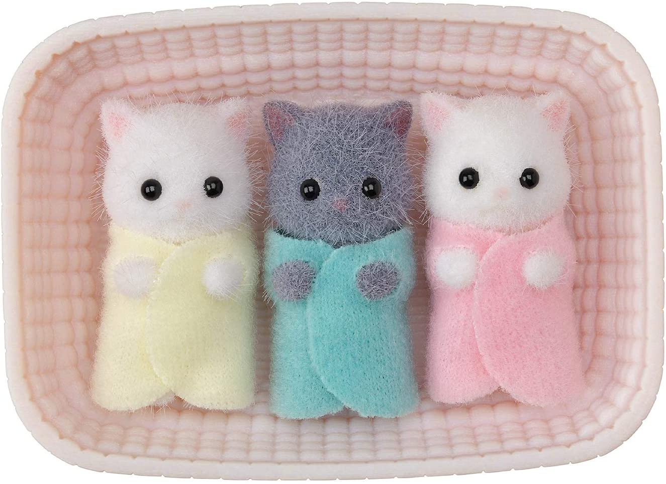 Venta Internacional- Ratoncitos Trillizos de Peluche Calico Critters Multicolor