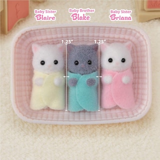 Foto 4 | Venta Internacional- Ratoncitos Trillizos de Peluche Calico Critters Multicolor