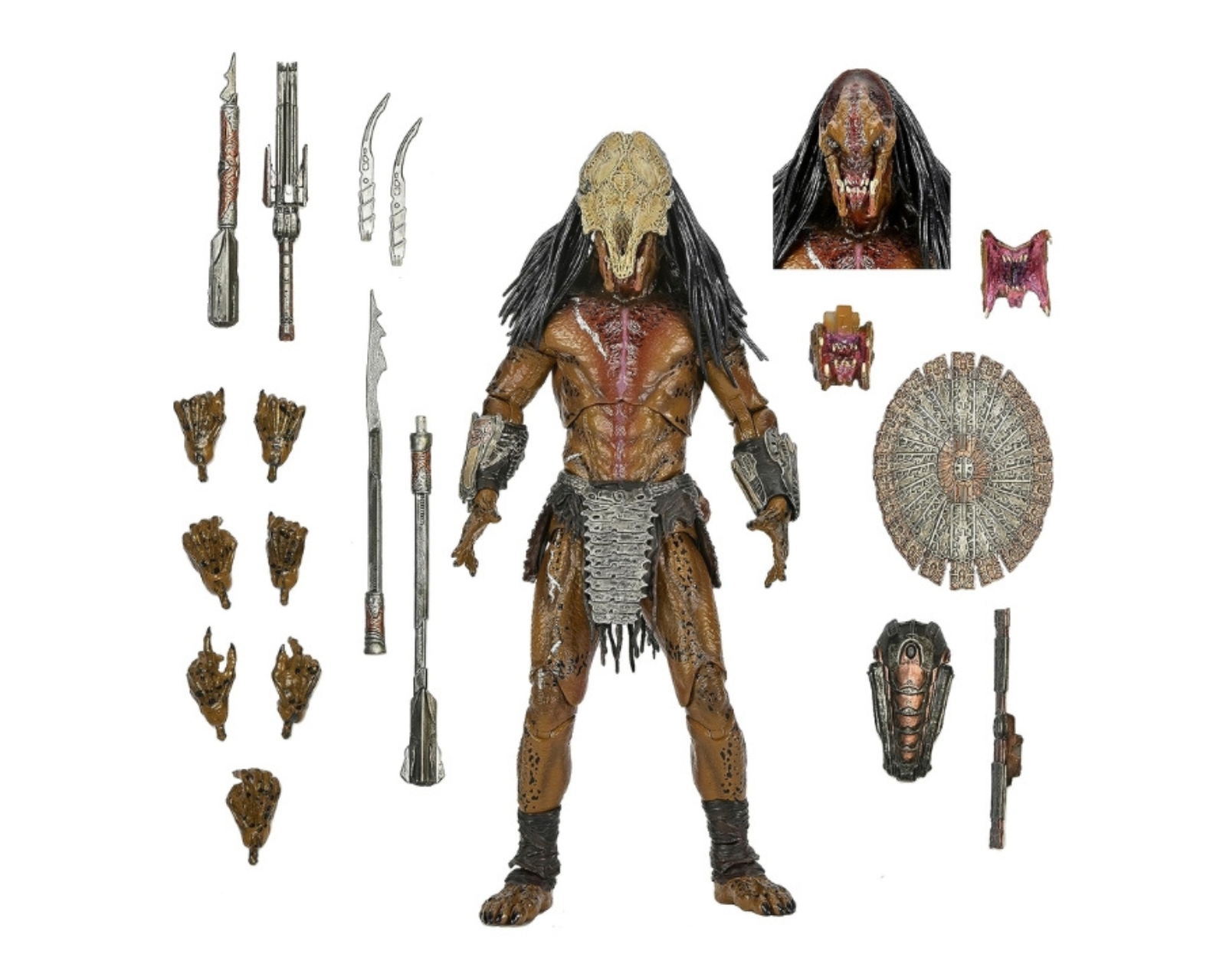Foto 2 pulgar | Figura Neca Prey Ultimate Feral Predator