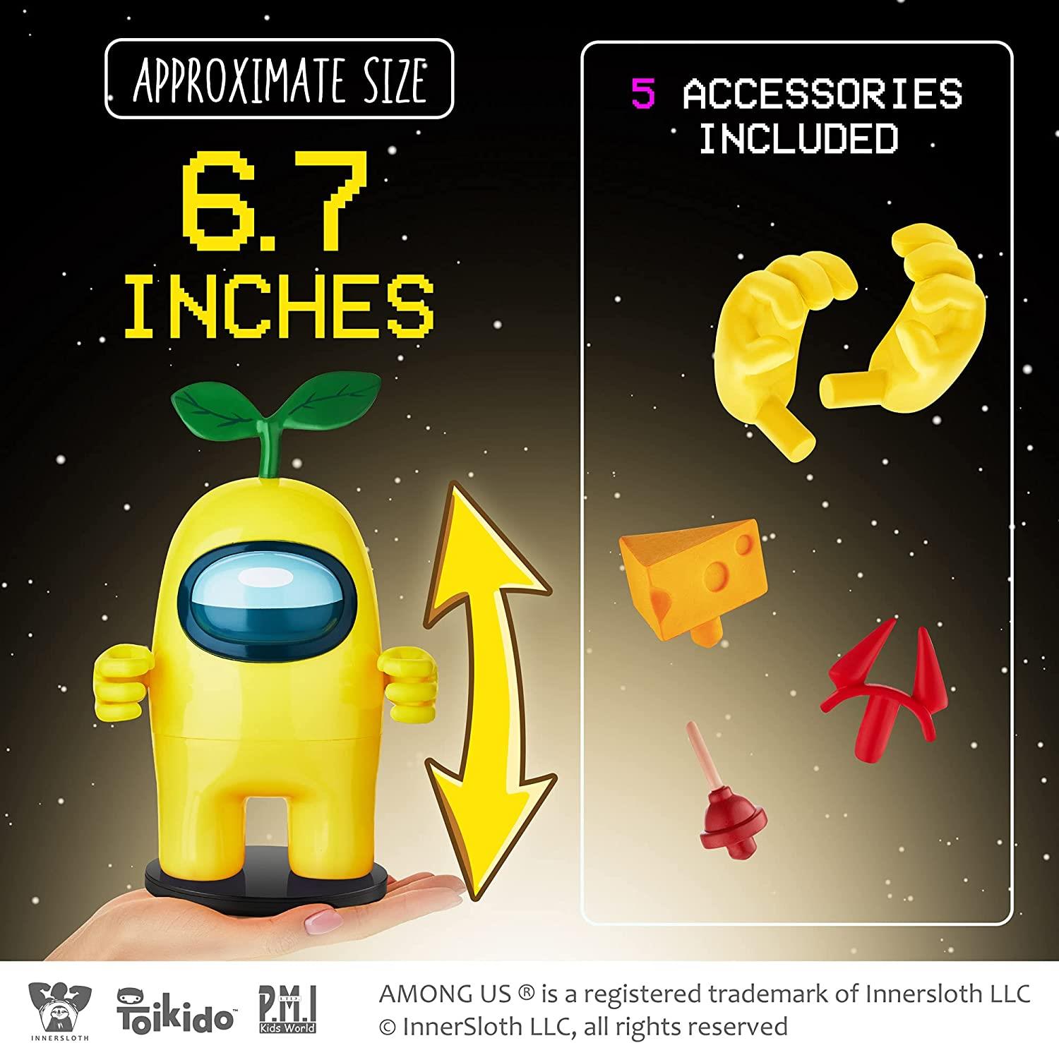 Foto 3 | Venta Internacional-Figura Among Us Amarillo