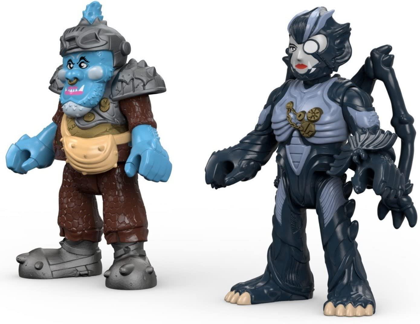 Foto 4 pulgar | Venta Internacional - Figura Fisher-Price Imaginext Squat & Baboo Power Rangers Multicolor