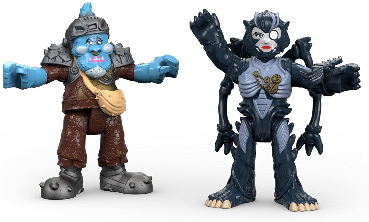 Foto 5 pulgar | Venta Internacional - Figura Fisher-Price Imaginext Squat & Baboo Power Rangers Multicolor