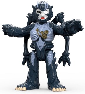 Foto 5 | Venta Internacional - Figura Fisher-Price Imaginext Squat & Baboo Power Rangers Multicolor