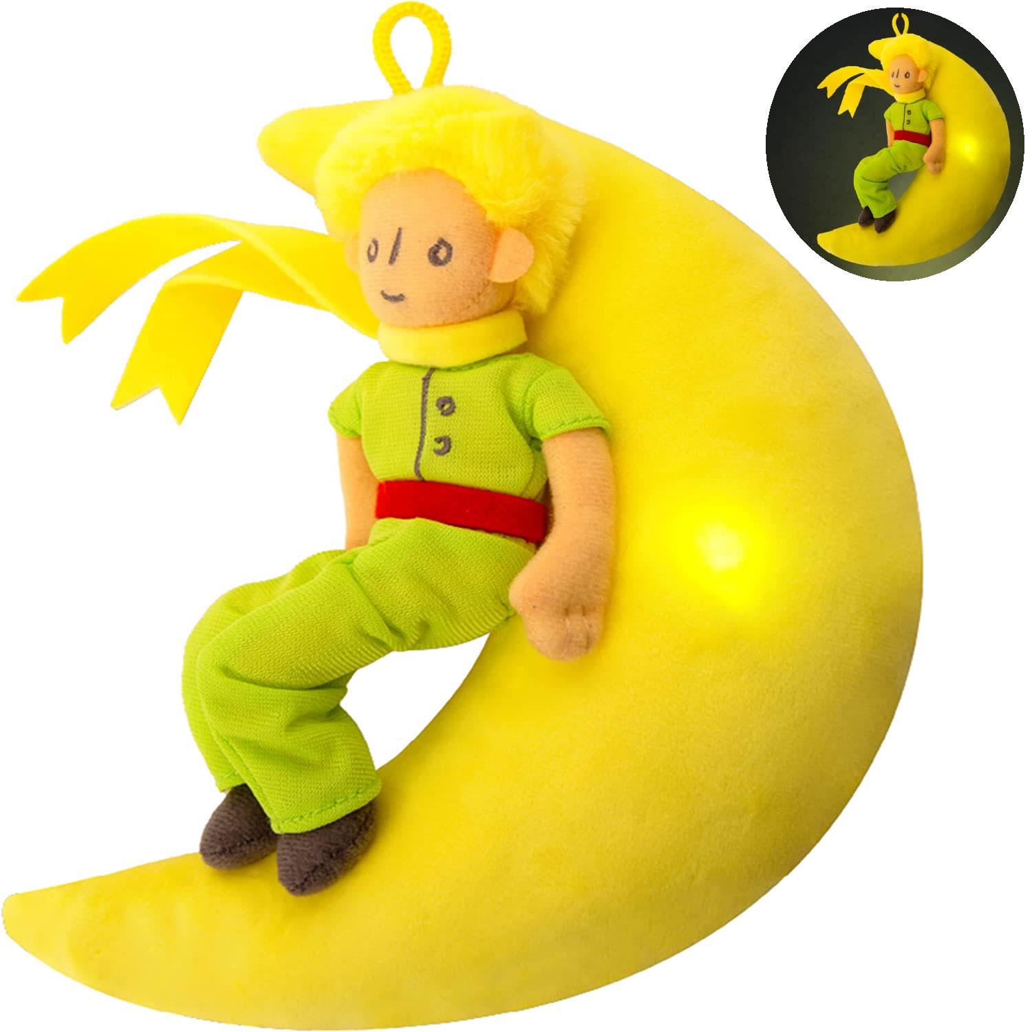 Foto 2 pulgar | Venta Internacional- Peluche Mighty Mojo de El Principito Le Petit con Moon Night Light Up Bedtime
