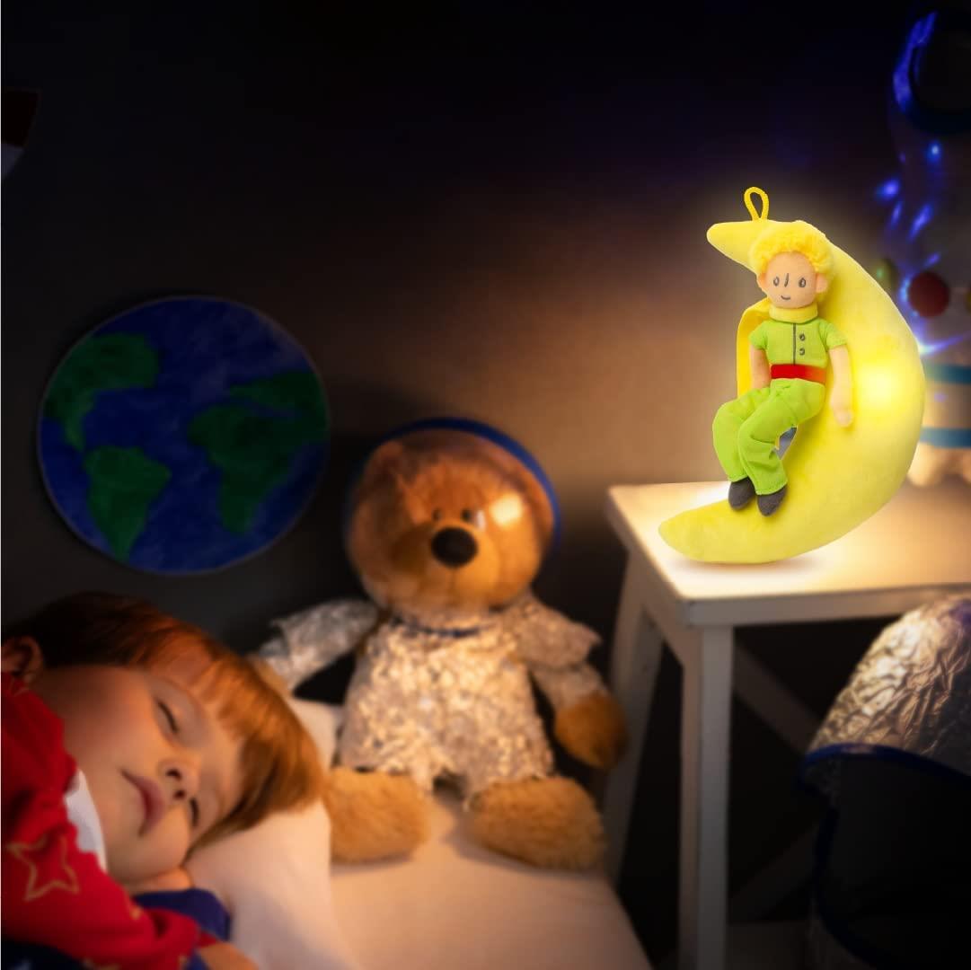 Foto 5 pulgar | Venta Internacional- Peluche Mighty Mojo de El Principito Le Petit con Moon Night Light Up Bedtime