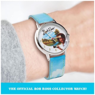 Foto 3 | Venta Internacional- Reloj Bob Ross Collectors Azul