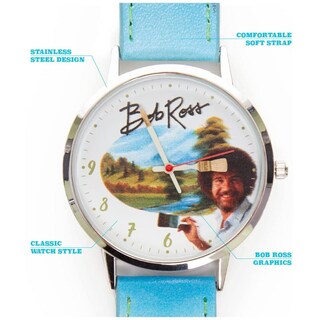 Foto 5 | Venta Internacional- Reloj Bob Ross Collectors Azul