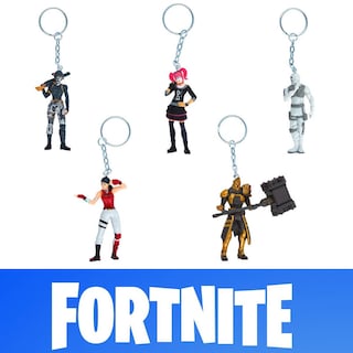 Foto 1 | Venta Internacional- Llaveros Fortnite 5pk Elite Agent Lace Scratch Scarlet Gold