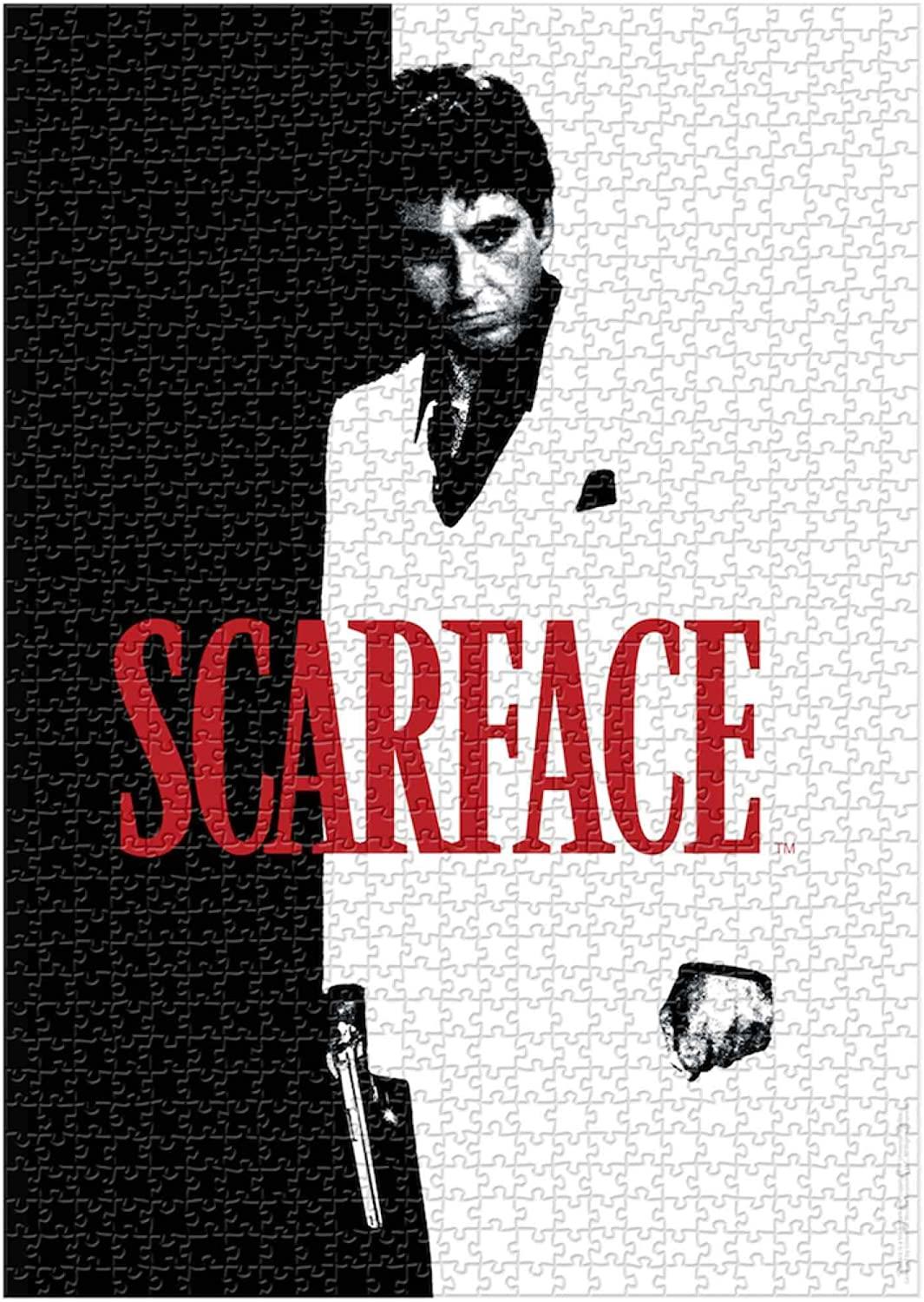 Foto 2 pulgar | Venta Internacional- Rompecabeza Scarface Jigsaw Puzzle Poster 1000 Piezas