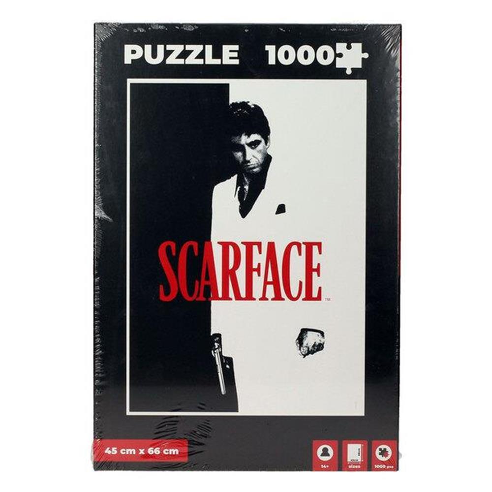 Foto 3 pulgar | Venta Internacional- Rompecabeza Scarface Jigsaw Puzzle Poster 1000 Piezas