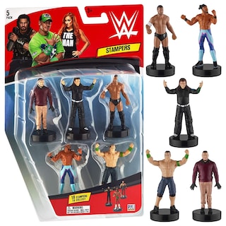 Foto 1 | Venta Internacional - Sellos de Superestrellas WWE 5 Piezas