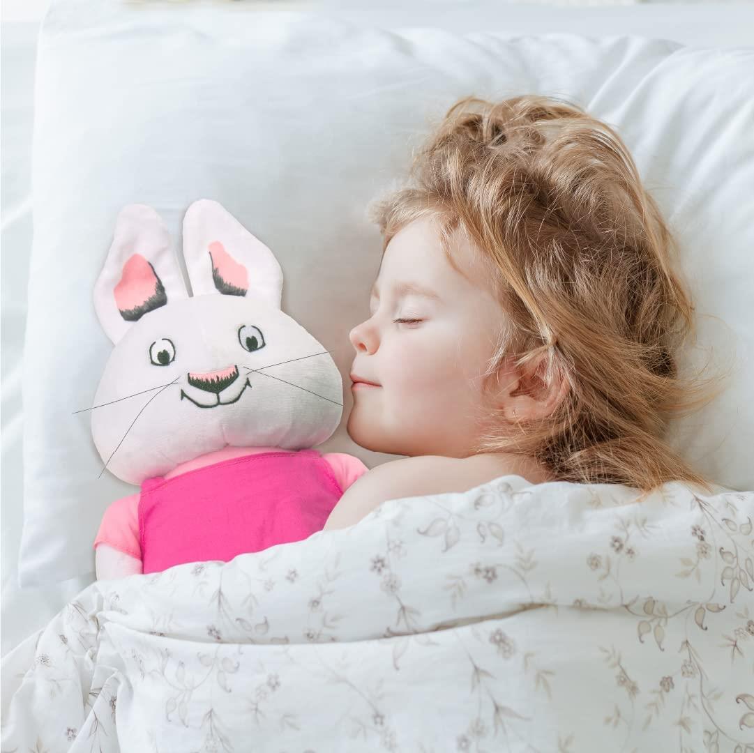 Foto 3 pulgar | Venta Internacional-Peluche Max y Ruby Rabbit White Bunny Plush Doll Kids Tv Show Toy