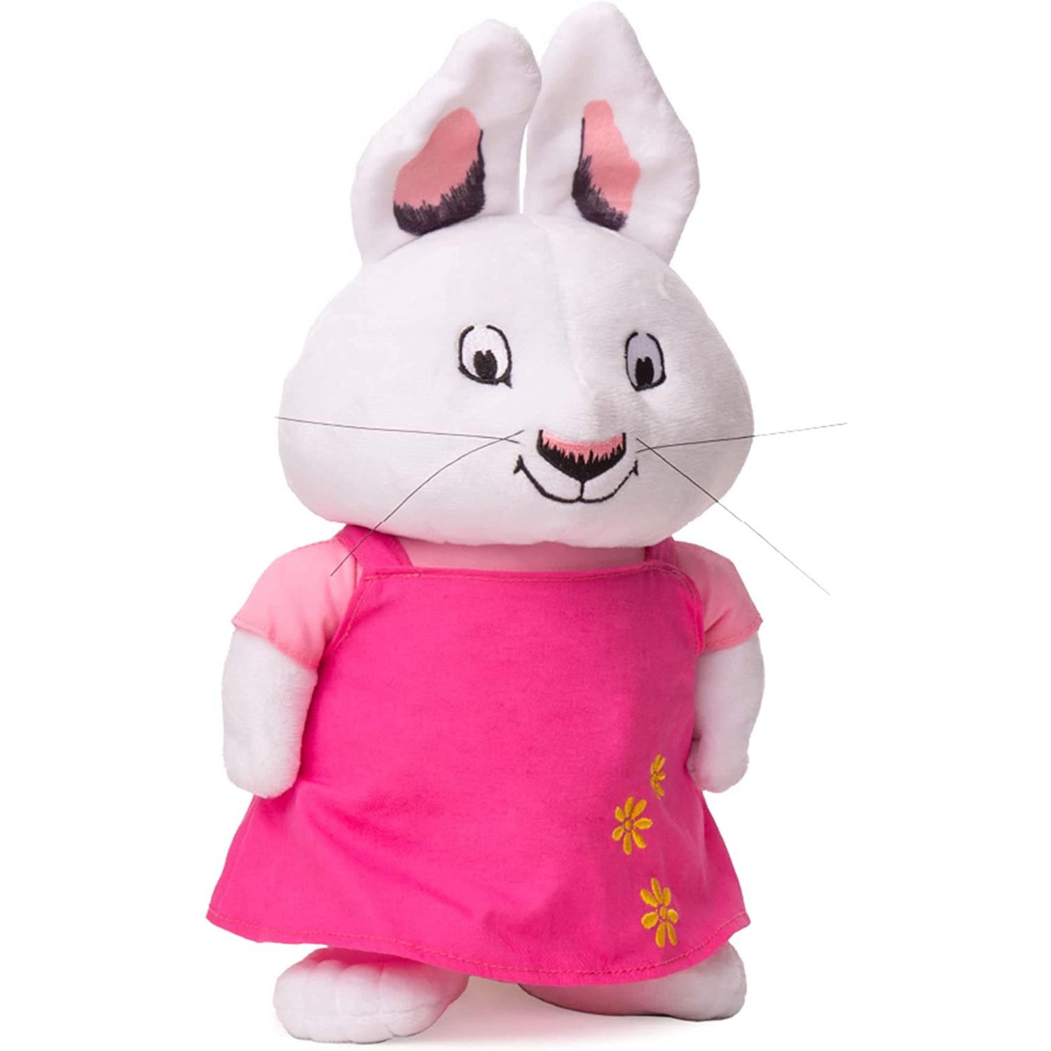 Foto 5 pulgar | Venta Internacional-Peluche Max y Ruby Rabbit White Bunny Plush Doll Kids Tv Show Toy