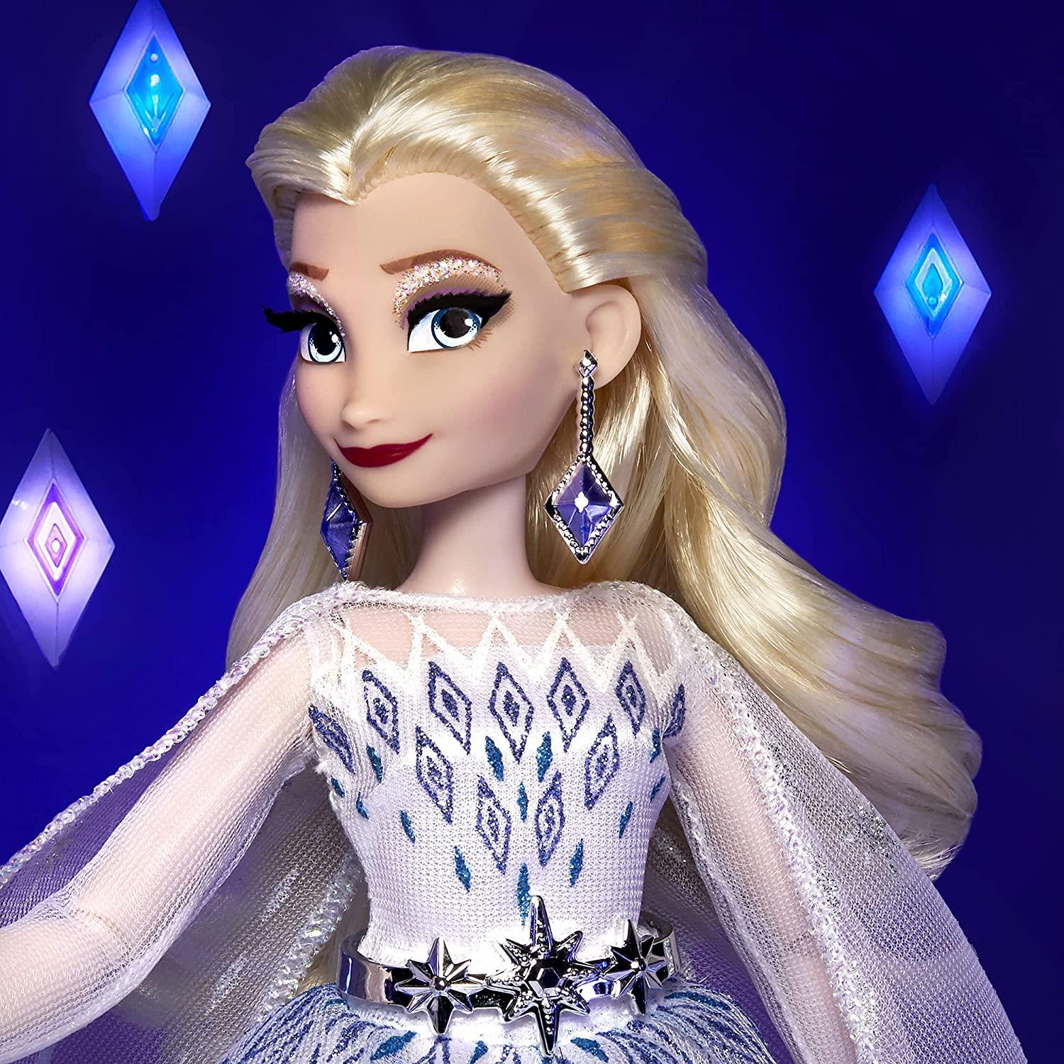 Foto 6 pulgar | Venta Internacional-Muñeca Disney Princess Style Series Holiday Elsa Fashion Doll Gown