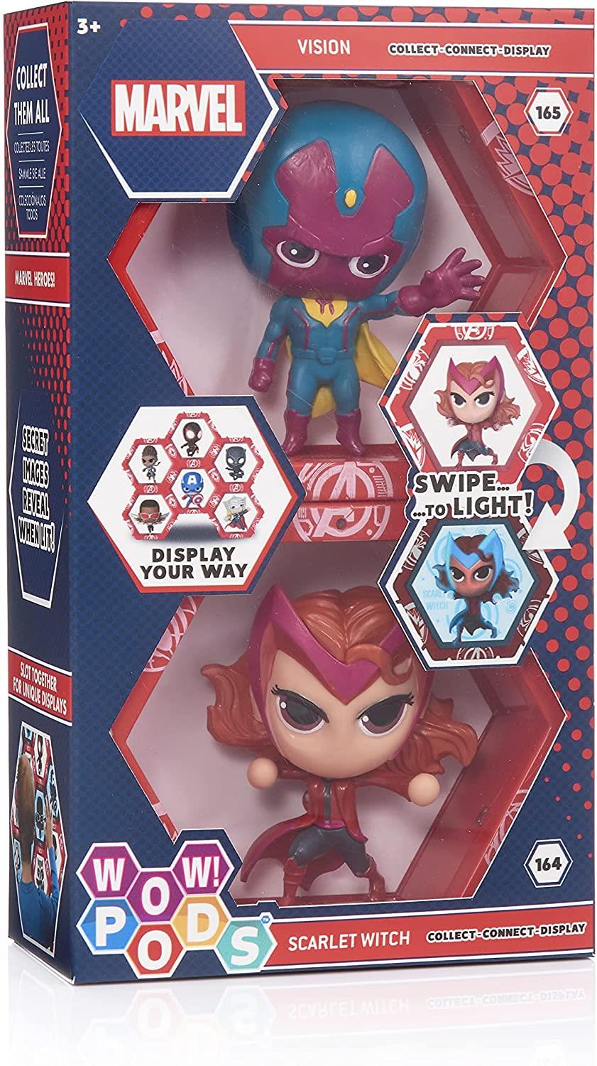 Foto 2 pulgar | Venta Internacional-Figura Wow Pods Vision & Scarlet Witch Avengers Ligh-up Twin Pack