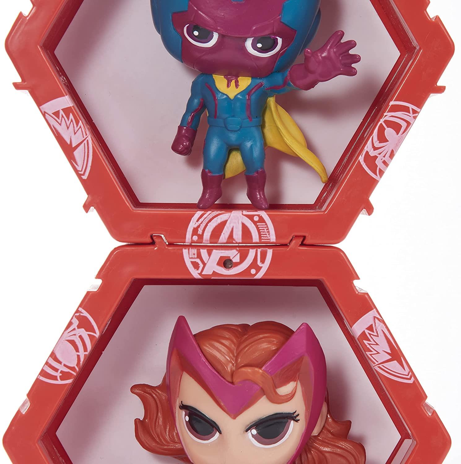 Foto 6 pulgar | Venta Internacional-Figura Wow Pods Vision & Scarlet Witch Avengers Ligh-up Twin Pack