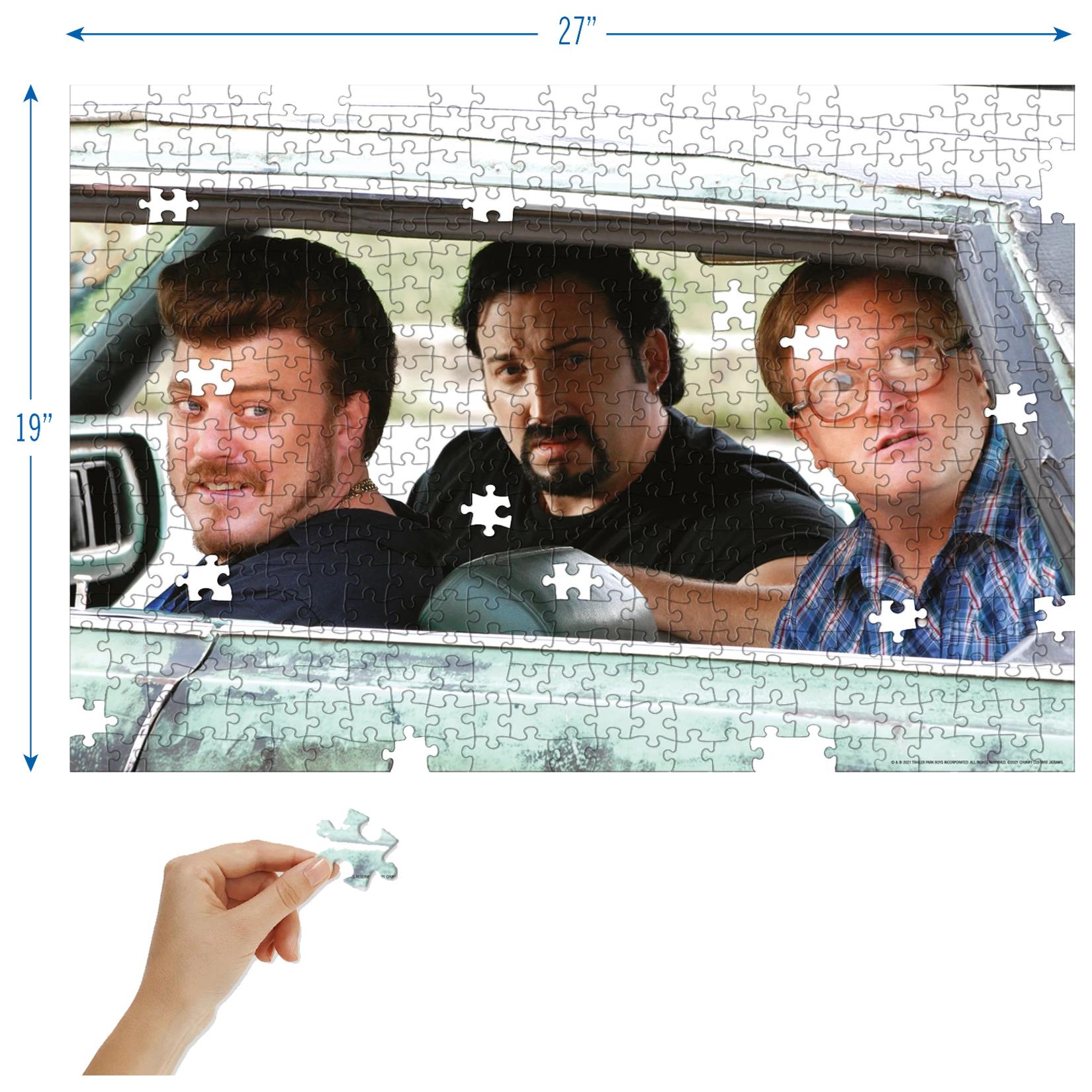 Foto 4 pulgar | Venta Internacional- Rompecabezas Trailer Park Boys Chrysler 420 pzas Ricky Julian Bubbles Jigsaw