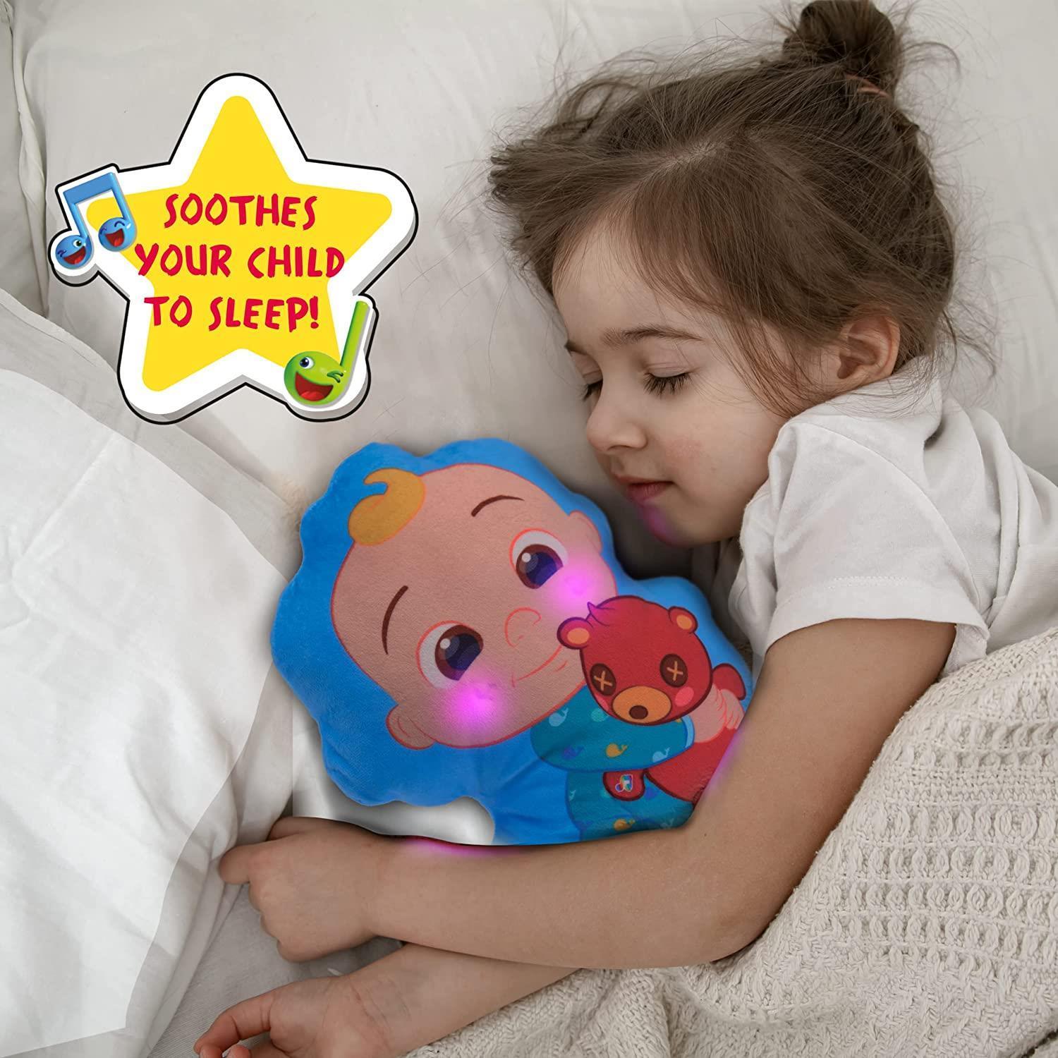 Foto 3 pulgar | Venta Internacional- Almohada para Bebé de Cocomelon JJs Musical Sleep Soother Bedtime Night Light