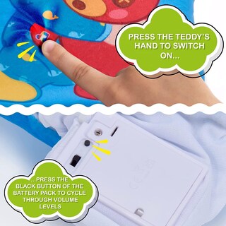 Foto 5 | Venta Internacional- Almohada para Bebé de Cocomelon JJs Musical Sleep Soother Bedtime Night Light