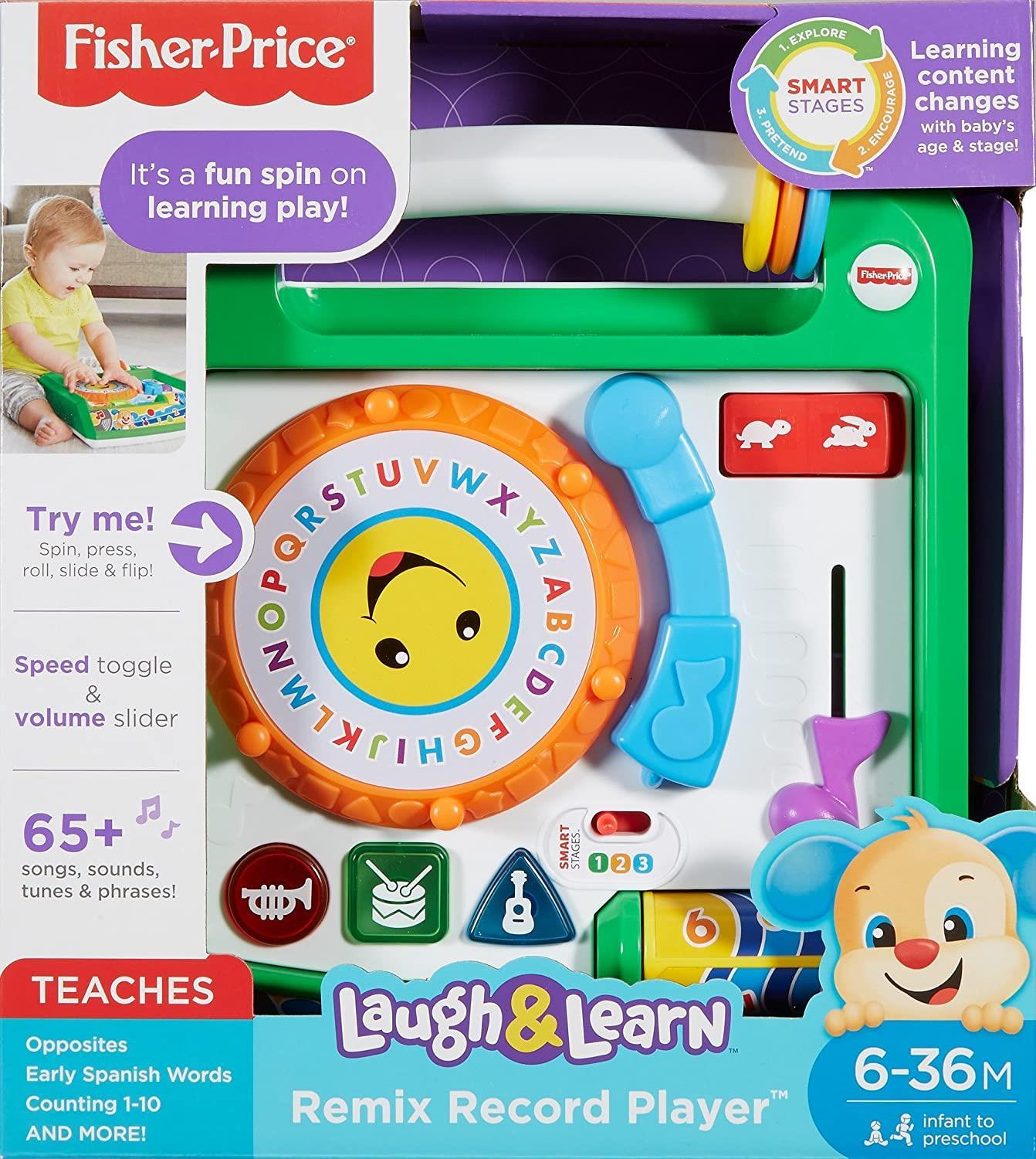 Foto 4 pulgar | Venta Internacional- Fisher-price Fisher-price Laugh & Learn Remix Record Player