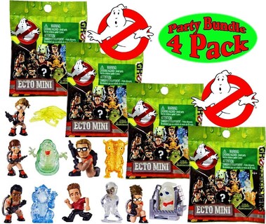 Foto 2 | Venta Internacional- Ghostbusters Ecto Minis Surprise Bags 4pk Glow In Dark
