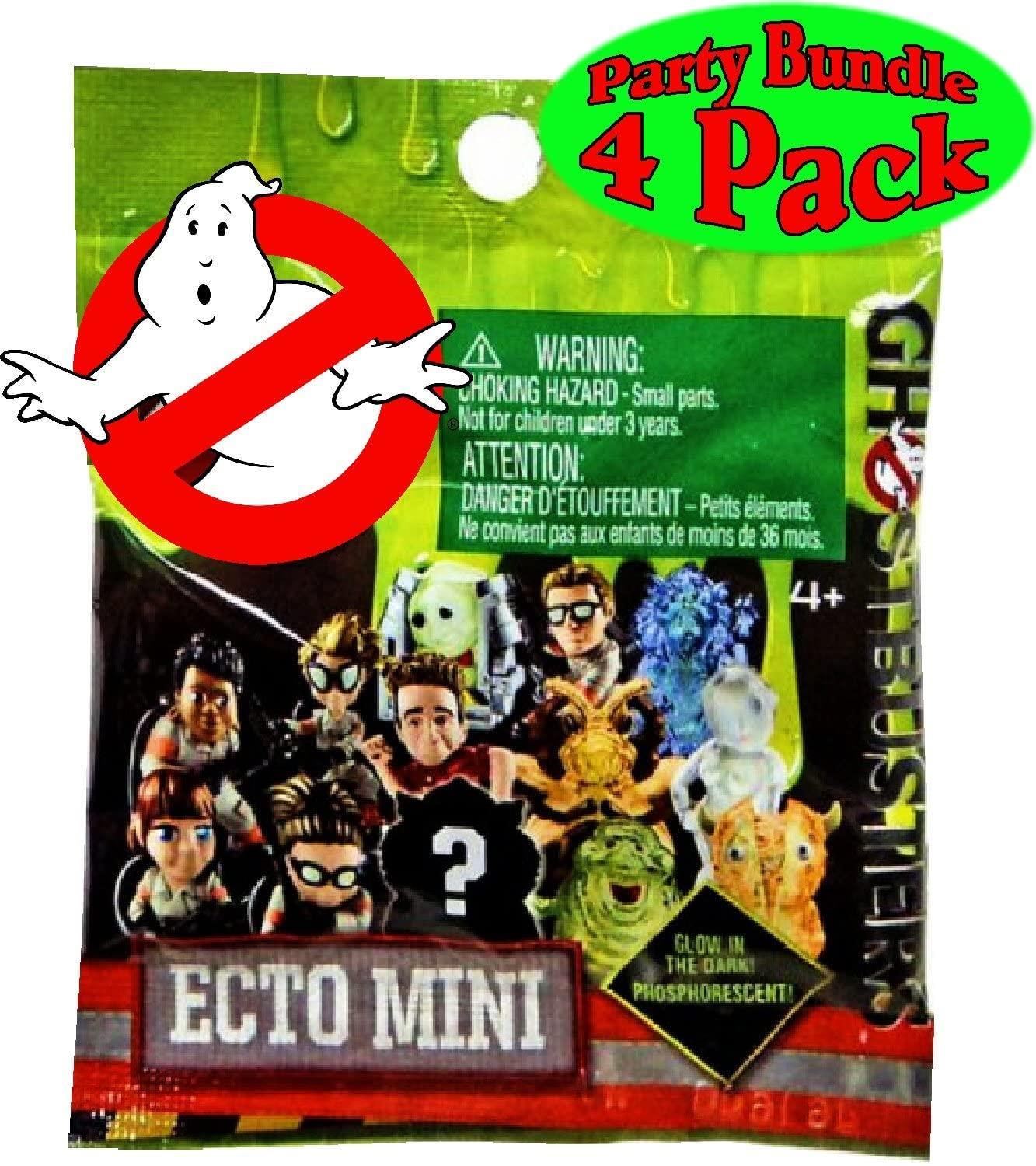 Foto 3 | Venta Internacional- Ghostbusters Ecto Minis Surprise Bags 4pk Glow In Dark