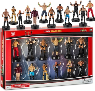 Foto 1 | Venta Internacional- Figuras wwe Stampers Deluxe Box Cake Toppers Craft 12 Piezas