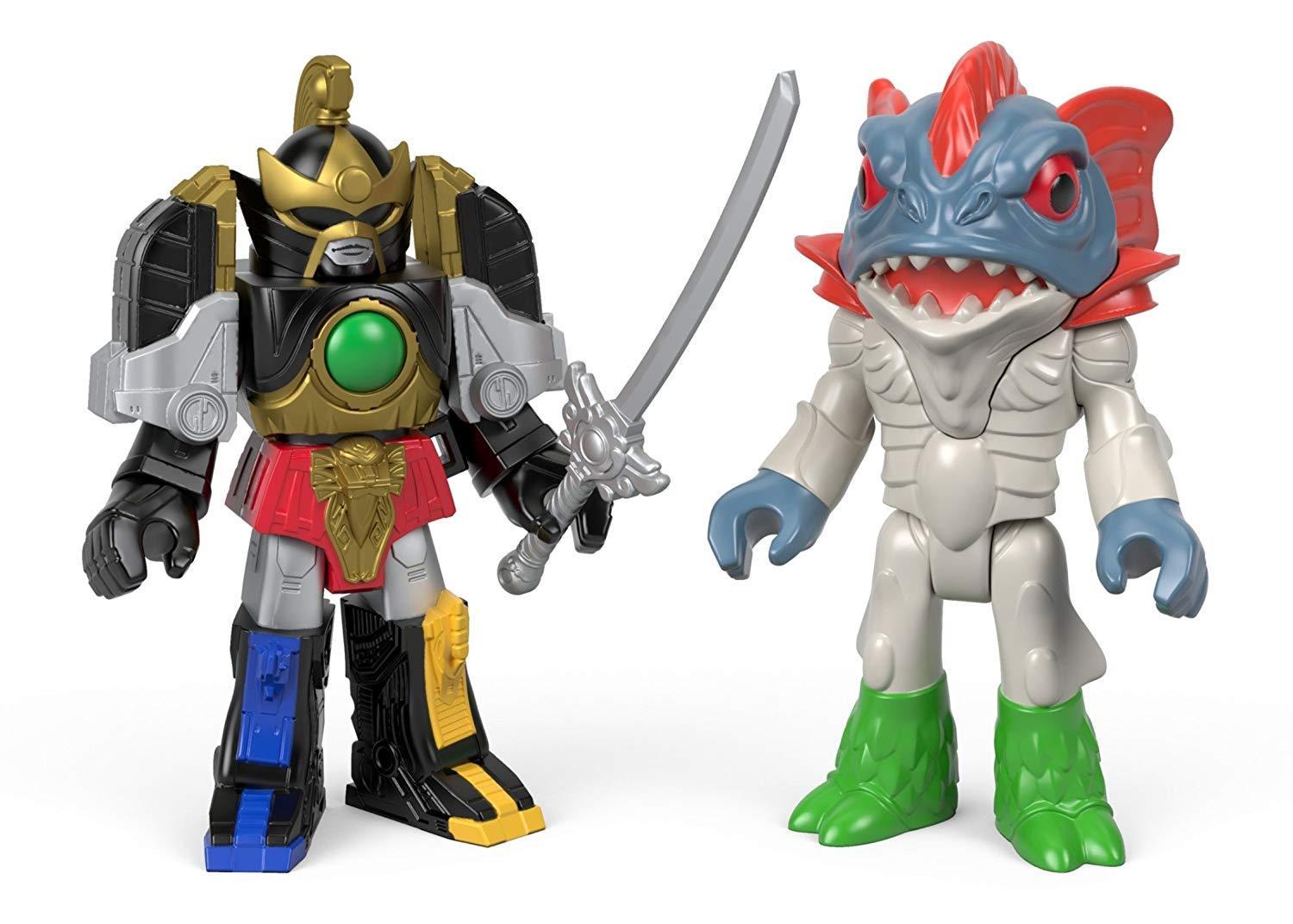 Foto 2 pulgar | Venta Internacional- Figura Imaginext Thunder Megazord & Pirantishead Mighty Morphin