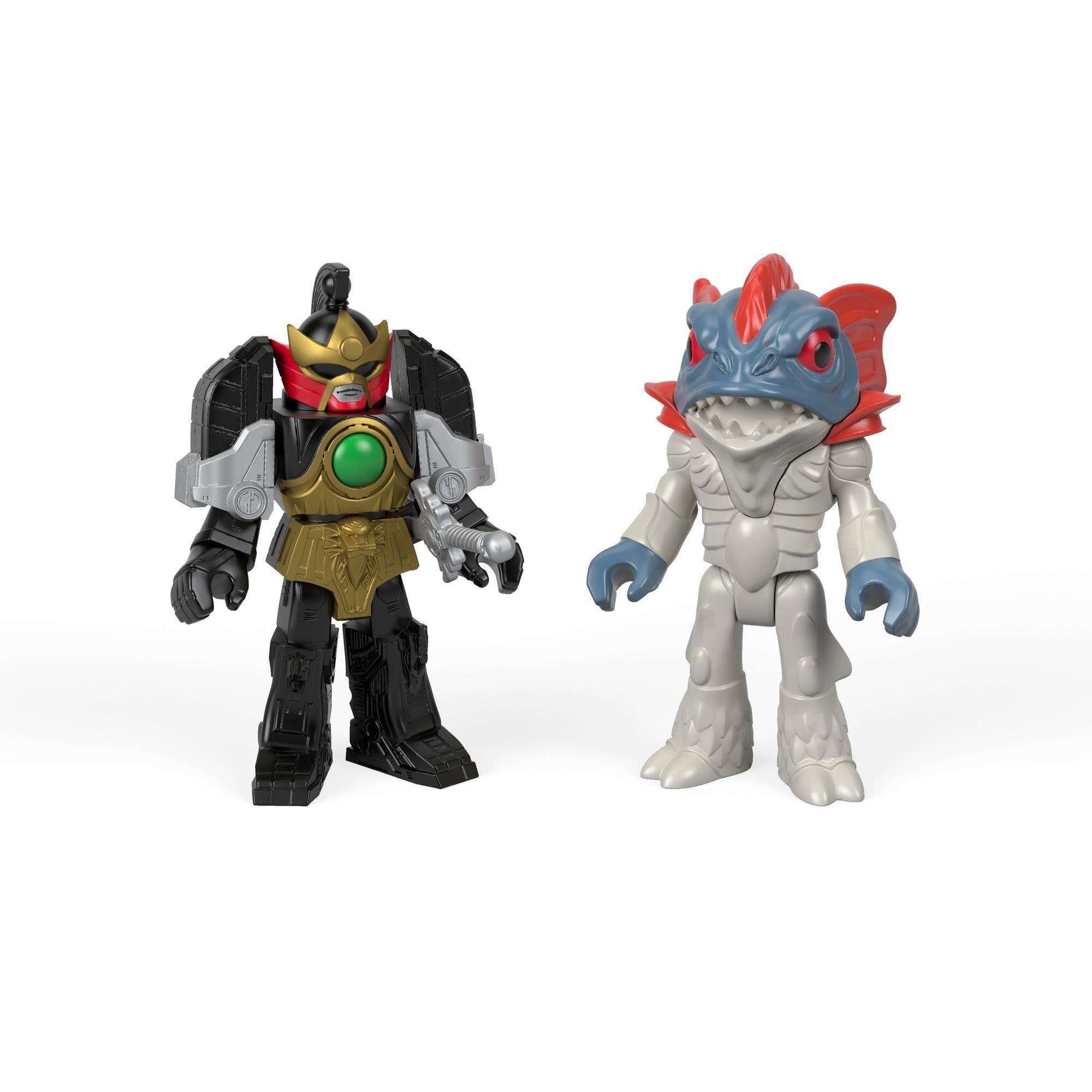 Foto 5 pulgar | Venta Internacional- Figura Imaginext Thunder Megazord & Pirantishead Mighty Morphin