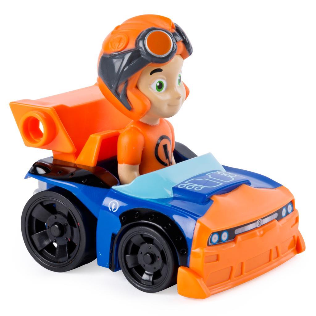 Venta Internacional-Figura Nickelodeon Remacha Rusty Racer Anaranjada