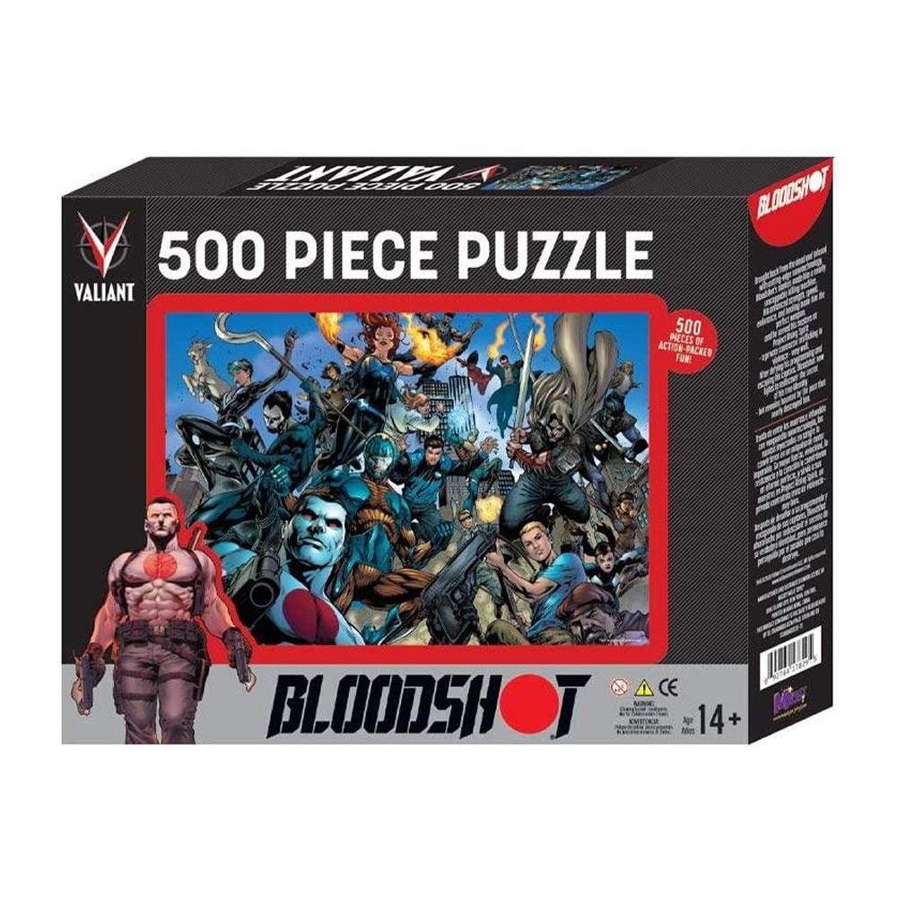 Foto 2 pulgar | Venta Internacional-Rompecabezas Caliant Comics Universe Superhero Bloodshot 500 Piezas