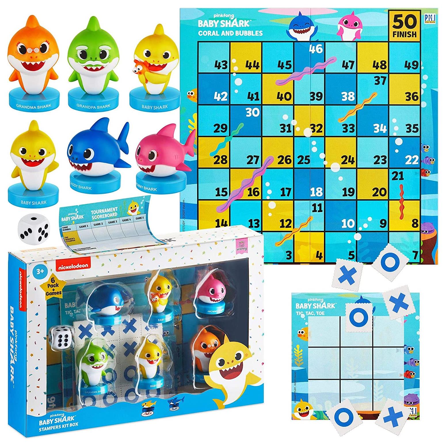 Venta Internacional- Juego de Mesa PMI Baby Shark