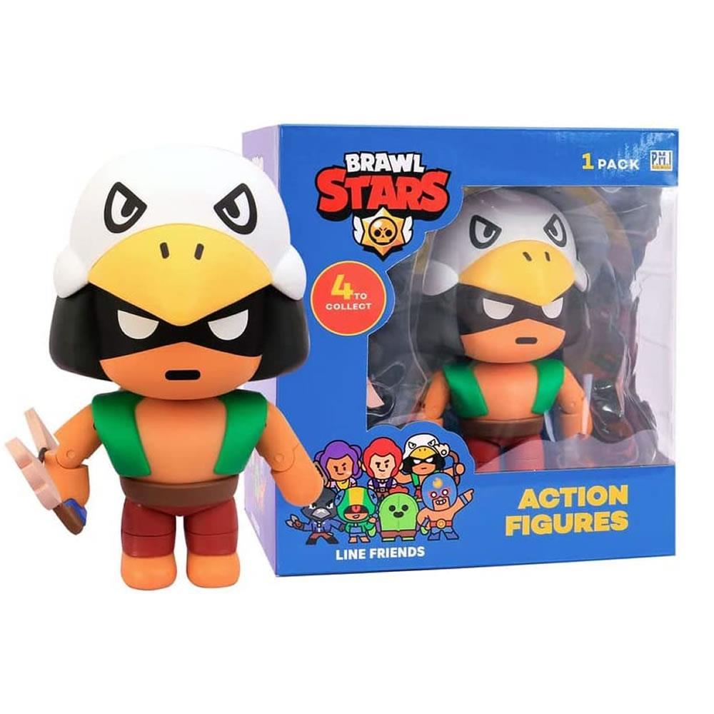 Foto 3 pulgar | Venta Internacional- Figura de Acción PMI International Brawl Stars Bo Brawler