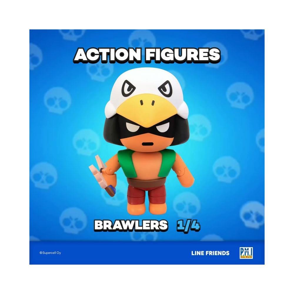 Foto 6 pulgar | Venta Internacional- Figura de Acción PMI International Brawl Stars Bo Brawler