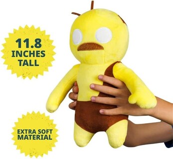 Foto 5 | Venta Internacional- Luchador P.M.I. Gang Beasts Plush Buddies Amarillo