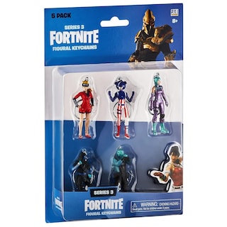 Foto 1 | Venta Internacional- Llaveros Fortnite Series 3 Multicolor 5 Piezas