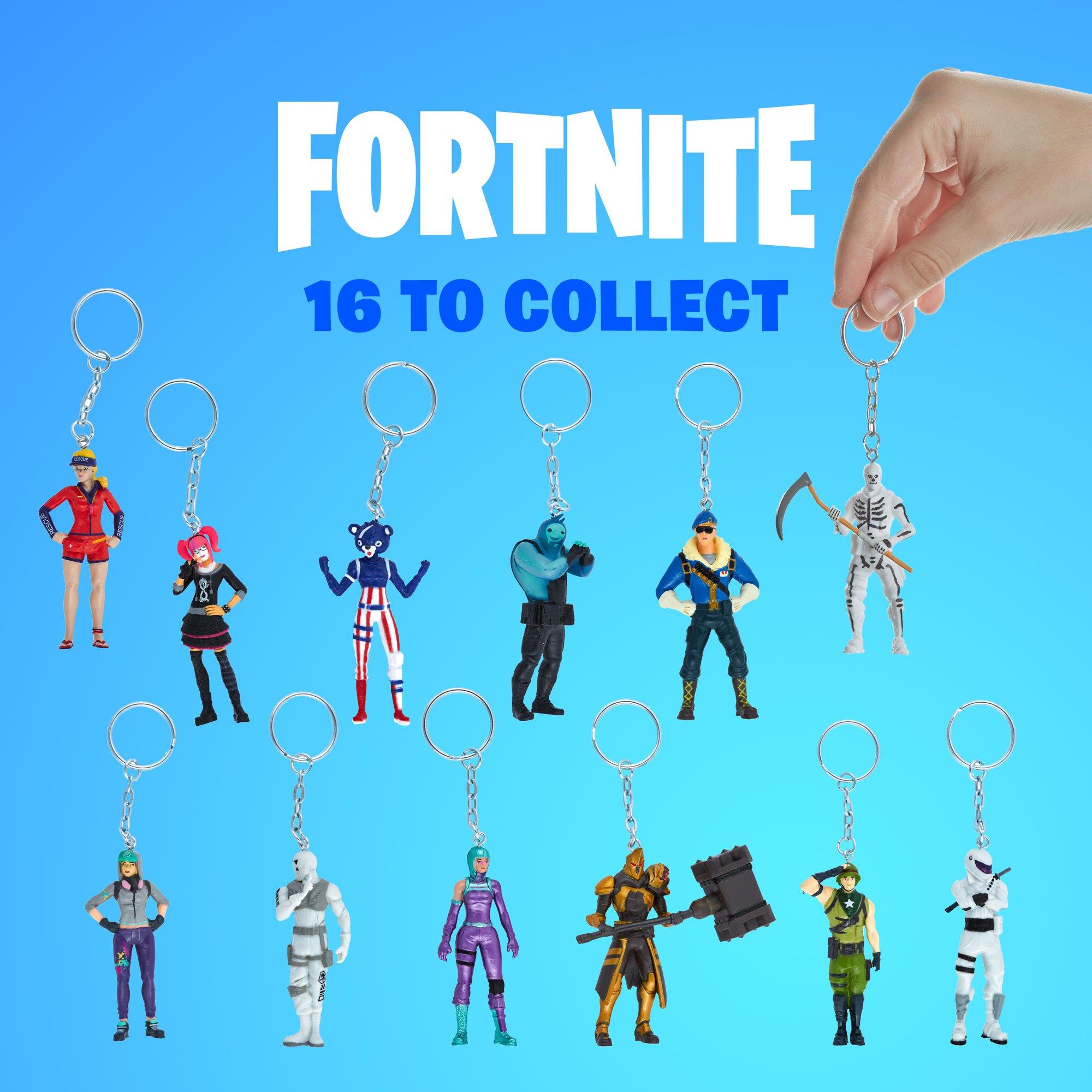 Foto 6 pulgar | Venta Internacional- Llaveros Fortnite Series 3 Multicolor 5 Piezas