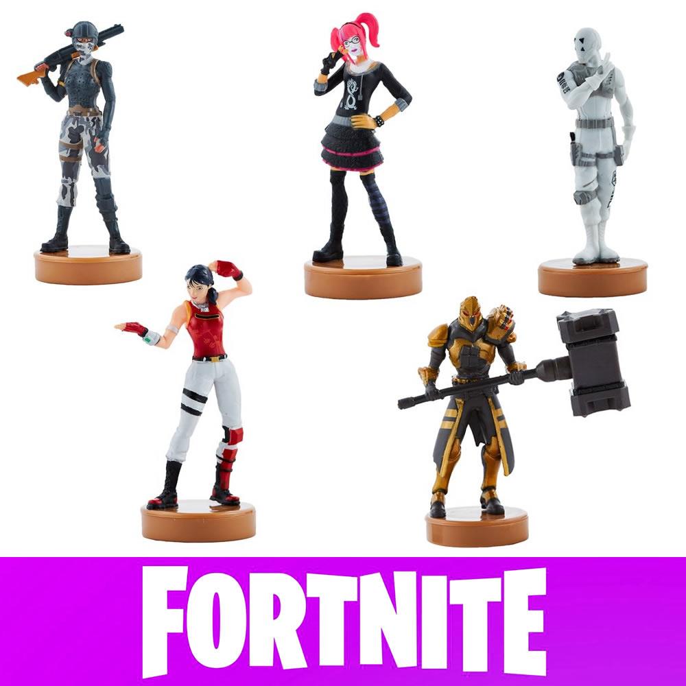 Foto 3 pulgar | Venta Internacional-Set Elite Agent Scarlet de Fortnite Stampers 5 Piezas