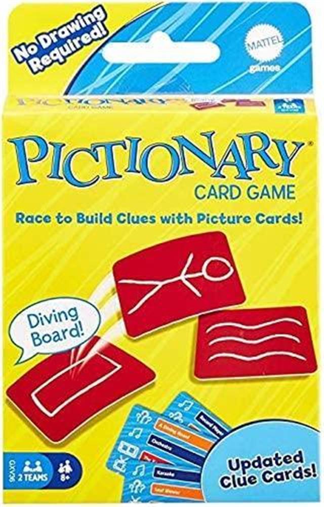 Foto 5 pulgar | Venta Internacional - Juego de Cartas Mega Pack Uno Pictionary Fase 10 Mattel